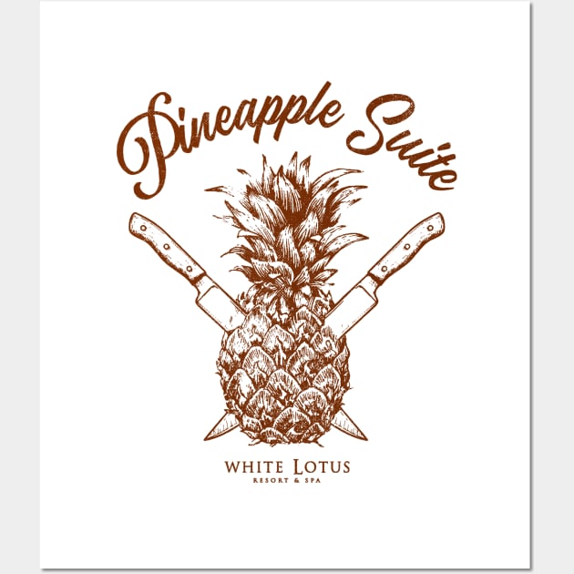 Pineapple Suite Wall Art by Hataka